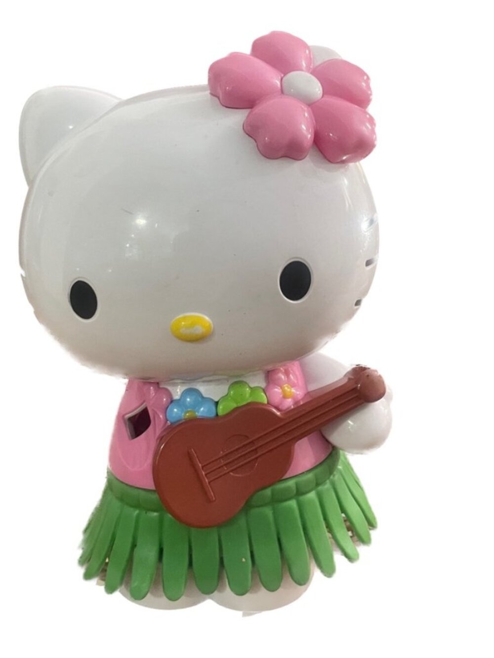 Sanrio Hello Kitty Solar/Battery Hula Dancer Dashboard Ornament Figurine 🌴🌺